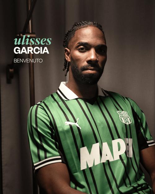 官方：萨索洛租借+买断选项签下马赛后卫乌利塞斯-加西亚